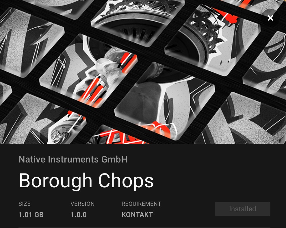 Native Instruments Expansion - Borough Chops